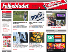Tablet Screenshot of galtenfolkeblad.dk